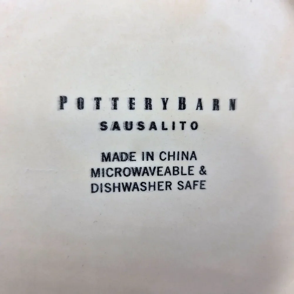 Pottery Barn pottery barn